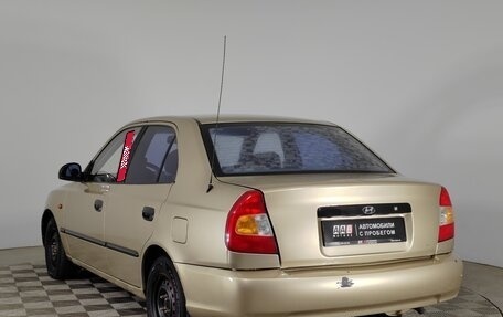 Hyundai Accent II, 2004 год, 399 000 рублей, 7 фотография