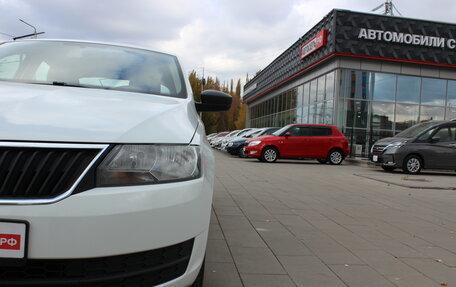 Skoda Rapid I, 2016 год, 1 250 000 рублей, 10 фотография