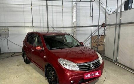 Renault Sandero I, 2010 год, 649 000 рублей, 3 фотография