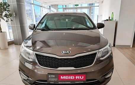 KIA Rio III рестайлинг, 2016 год, 1 201 000 рублей, 2 фотография