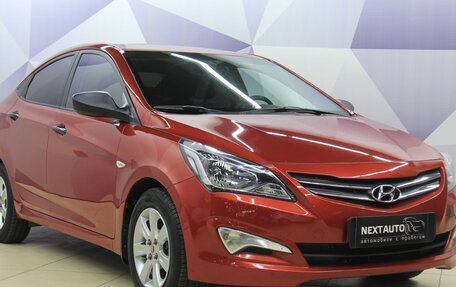 Hyundai Solaris II рестайлинг, 2015 год, 1 029 700 рублей, 13 фотография