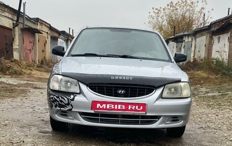 Hyundai Accent II, 2007 год, 395 000 рублей, 1 фотография