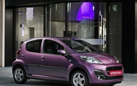 Peugeot 107 I рестайлинг, 2012 год, 790 000 рублей, 1 фотография