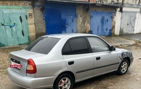 Hyundai Accent II, 2007 год, 395 000 рублей, 3 фотография