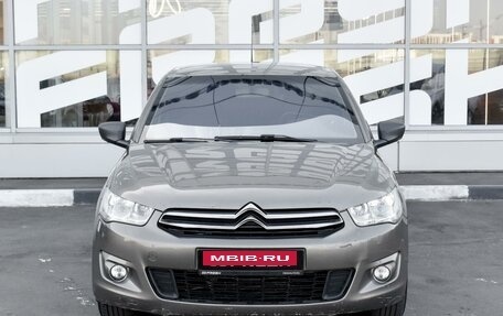 Citroen C-Elysee I рестайлинг, 2014 год, 649 000 рублей, 3 фотография