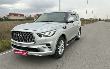 Infiniti QX80 I рестайлинг, 2021 год, 10 000 000 рублей, 2 фотография