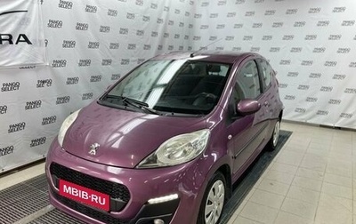 Peugeot 107 I рестайлинг, 2012 год, 510 000 рублей, 1 фотография