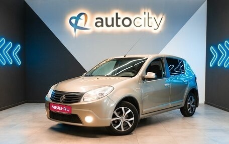 Renault Sandero I, 2010 год, 544 000 рублей, 1 фотография