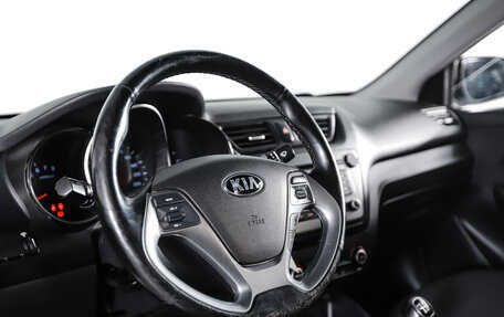 KIA Rio III рестайлинг, 2016 год, 1 200 000 рублей, 21 фотография