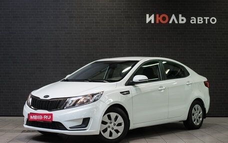 KIA Rio III рестайлинг, 2012 год, 980 000 рублей, 1 фотография