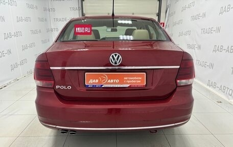 Volkswagen Polo VI (EU Market), 2016 год, 1 250 000 рублей, 5 фотография