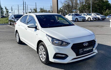 Hyundai Solaris II рестайлинг, 2017 год, 1 156 200 рублей, 3 фотография