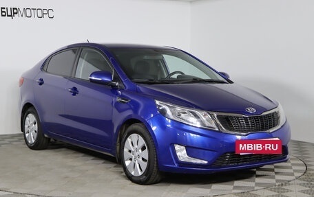 KIA Rio III рестайлинг, 2013 год, 869 990 рублей, 3 фотография