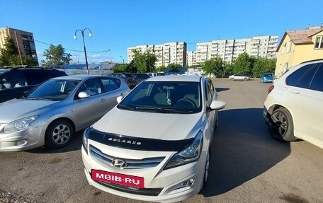 Hyundai Solaris II рестайлинг, 2015 год, 1 150 000 рублей, 11 фотография