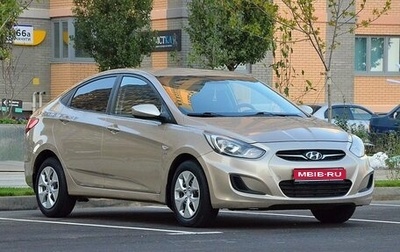 Hyundai Solaris II рестайлинг, 2011 год, 780 000 рублей, 1 фотография