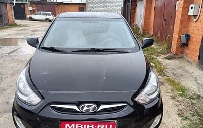 Hyundai Solaris II рестайлинг, 2011 год, 1 000 000 рублей, 1 фотография