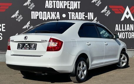 Skoda Rapid I, 2014 год, 1 075 000 рублей, 10 фотография