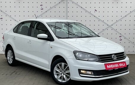 Volkswagen Polo VI (EU Market), 2016 год, 1 230 000 рублей, 2 фотография