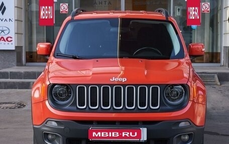 Jeep Renegade I рестайлинг, 2017 год, 1 740 000 рублей, 2 фотография