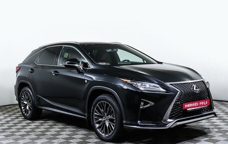 Lexus RX IV рестайлинг, 2016 год, 3 859 000 рублей, 3 фотография