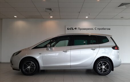 Opel Zafira C рестайлинг, 2013 год, 1 255 000 рублей, 2 фотография