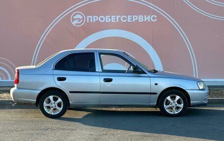 Hyundai Accent II, 2007 год, 480 000 рублей, 4 фотография