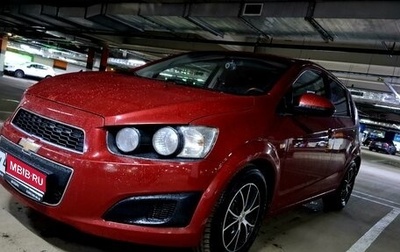 Chevrolet Aveo III, 2012 год, 750 000 рублей, 1 фотография