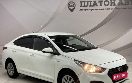 Hyundai Solaris II рестайлинг, 2018 год, 1 418 000 рублей, 3 фотография