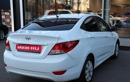 Hyundai Solaris II рестайлинг, 2011 год, 552 000 рублей, 6 фотография