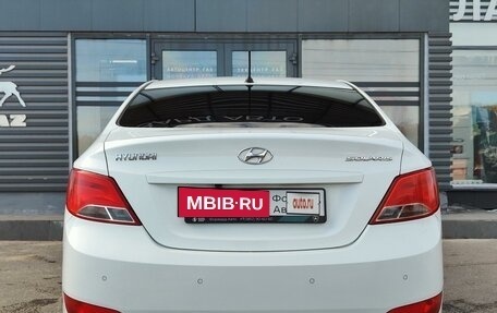 Hyundai Solaris II рестайлинг, 2014 год, 1 170 000 рублей, 20 фотография