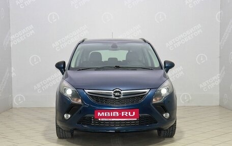 Opel Zafira C рестайлинг, 2012 год, 1 339 000 рублей, 2 фотография