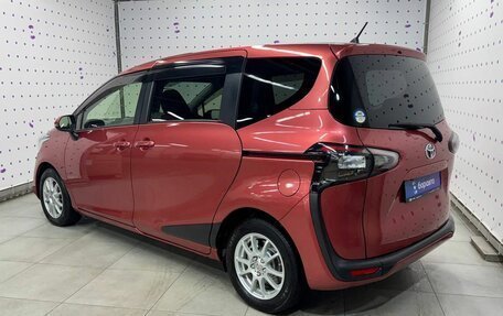 Toyota Sienta II, 2016 год, 1 600 000 рублей, 8 фотография