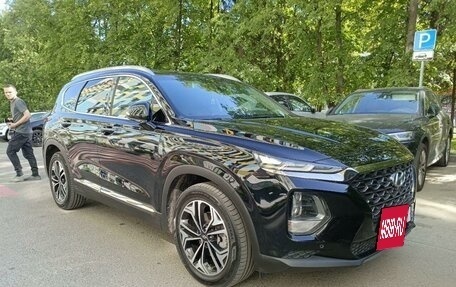 Hyundai Santa Fe IV, 2018 год, 3 250 000 рублей, 2 фотография