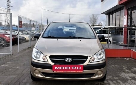 Hyundai Getz I рестайлинг, 2008 год, 579 000 рублей, 2 фотография