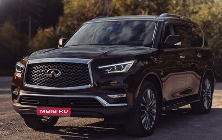 Infiniti QX80 I рестайлинг, 2018 год, 5 299 555 рублей, 1 фотография