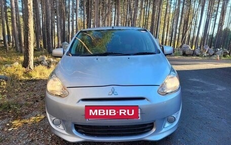 Mitsubishi Mirage VI рестайлинг, 2012 год, 800 000 рублей, 8 фотография