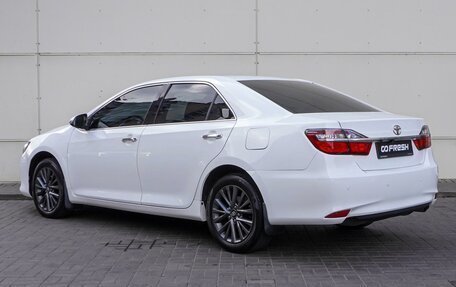 Toyota Camry, 2015 год, 2 460 000 рублей, 2 фотография