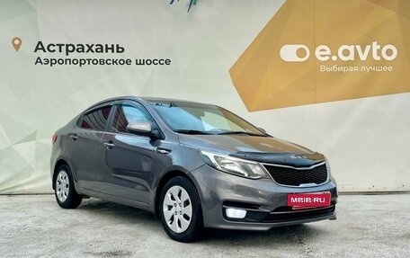 KIA Rio III рестайлинг, 2016 год, 965 000 рублей, 3 фотография