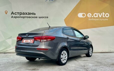 KIA Rio III рестайлинг, 2016 год, 965 000 рублей, 4 фотография