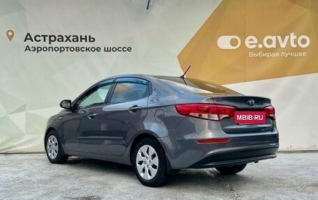 KIA Rio III рестайлинг, 2016 год, 965 000 рублей, 2 фотография