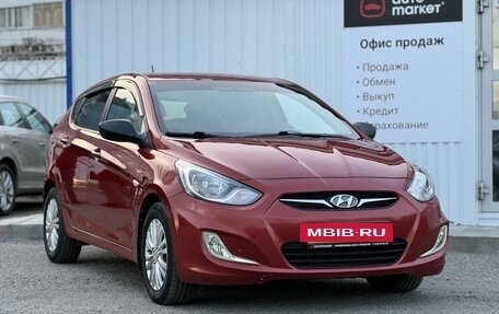 Hyundai Solaris II рестайлинг, 2013 год, 820 000 рублей, 3 фотография