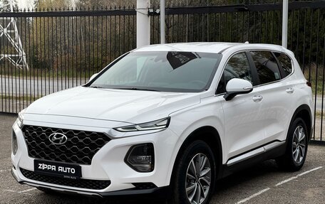 Hyundai Santa Fe IV, 2019 год, 3 429 000 рублей, 3 фотография