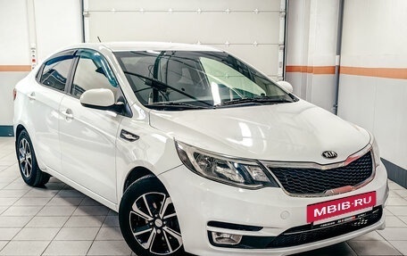 KIA Rio III рестайлинг, 2016 год, 841 810 рублей, 2 фотография