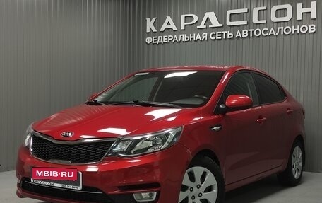 KIA Rio III рестайлинг, 2016 год, 1 280 000 рублей, 1 фотография