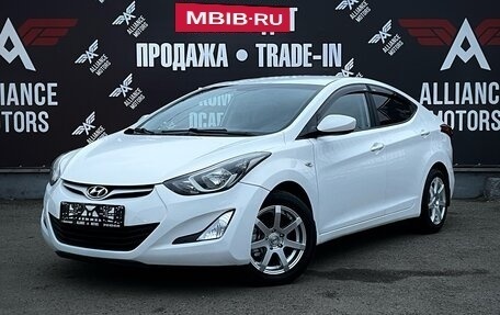 Hyundai Elantra V, 2013 год, 1 090 000 рублей, 3 фотография