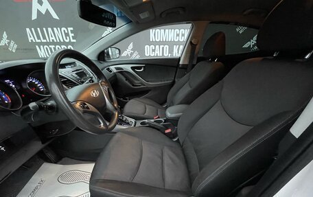 Hyundai Elantra V, 2013 год, 1 090 000 рублей, 14 фотография