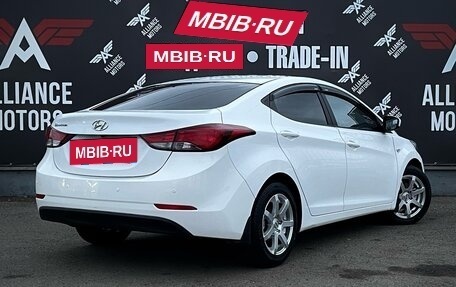 Hyundai Elantra V, 2013 год, 1 090 000 рублей, 10 фотография