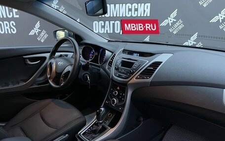 Hyundai Elantra V, 2013 год, 1 090 000 рублей, 20 фотография