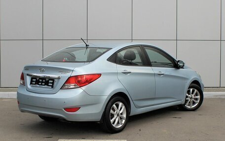 Hyundai Solaris II рестайлинг, 2011 год, 855 200 рублей, 4 фотография