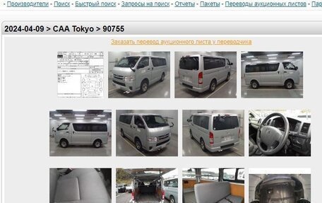 Toyota HiAce H200, 2017 год, 3 300 000 рублей, 20 фотография